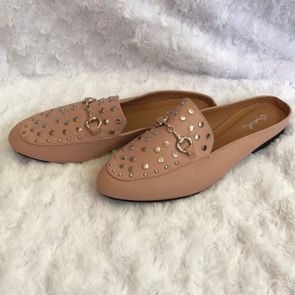 ❗️Final Price❗️ Blush Regent Studded Mules - Picture 3 of 3